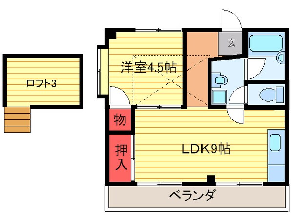 グレイス・コ－ポの物件間取画像